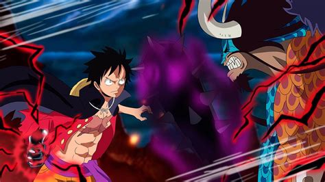 Gallery hình ảnh luffy vs kaido đấu trường bất tận trong One Piece