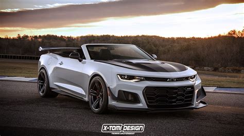 2018 Chevrolet Camaro ZL1 1LE Imagined As a Convertible - autoevolution