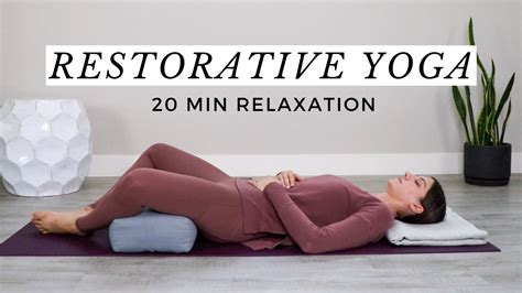 Beginner Restorative Yoga Class With Props 20 Minutes (Video) — Caren ...