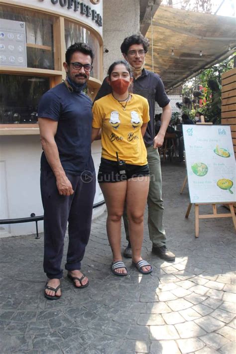 Aamir Khan Steps Out with Daughter Ira Khan