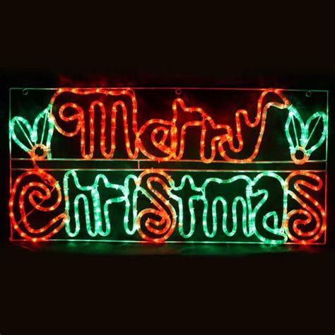 Brighten Up Your Christmas with Solar LED Merry Christmas Sign Ropelight