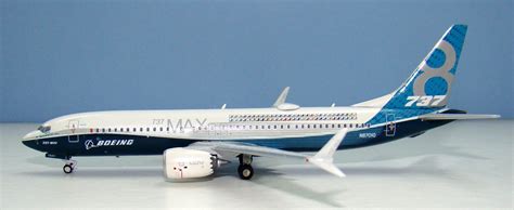 Boeing House Colours 737 MAX8 N8701Q – Model Airliner Magazine