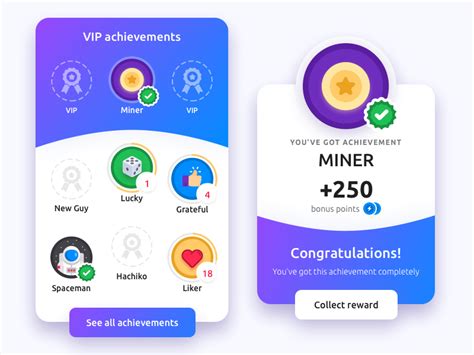 Achievements UI | Kids app design, App interface design, App ui design