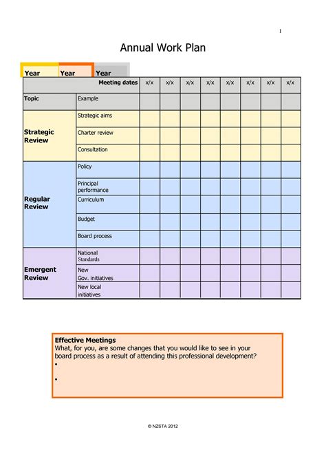 Work Plan - 40 Great Templates & Samples (Excel / Word) - Template Lab