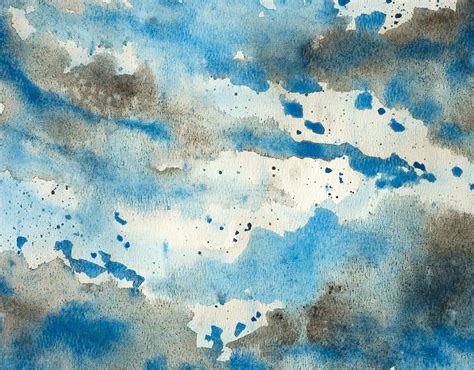 Blue Watercolor Background image - Free stock photo - Public Domain ...