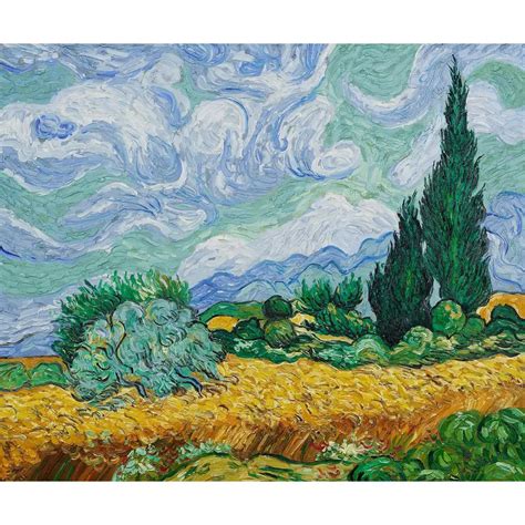 Handmade Canvas art online Vincent Van Gogh oil paintings Landscapes ...