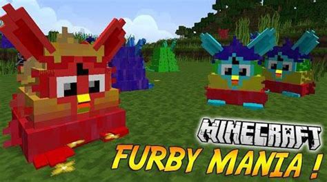 Furby Mania Mod 1.8, 1.7.10 - 9Minecraft.Net