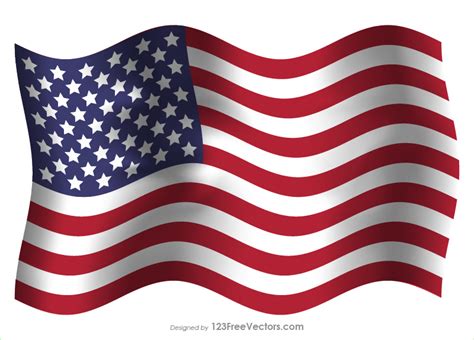 Clipart American Flag