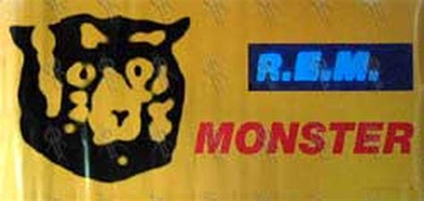 REM - 'Monster' Album Poster (Posters, Regular Sizes) | Rare Records