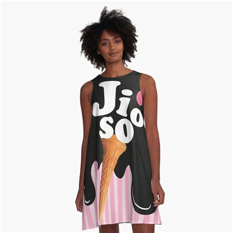 "Blackpink Ice cream Jisoo" A-Line Dress by benacion01 | Redbubble