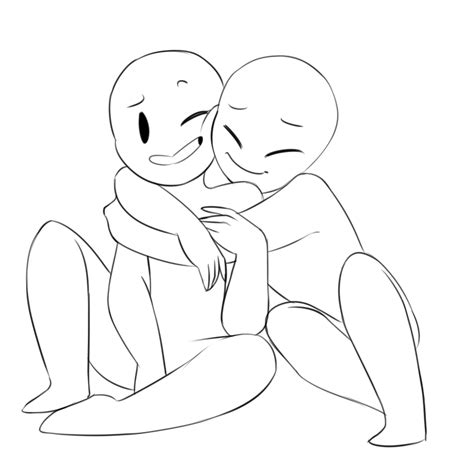 Hugging Pet Pose Reference ~ Hug Drawing Reference And Sketches For ...