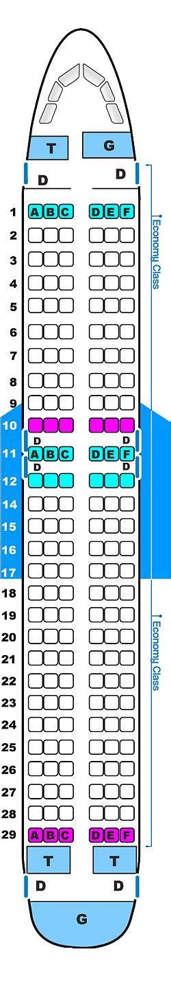 Easyjet A320 Seating Plan