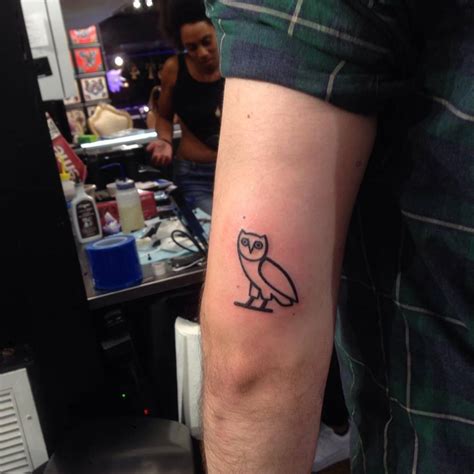 Drake Ovo Owl Tattoo