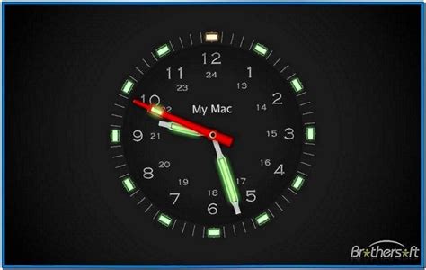 Illuminated clock screensaver mac os x - Download free