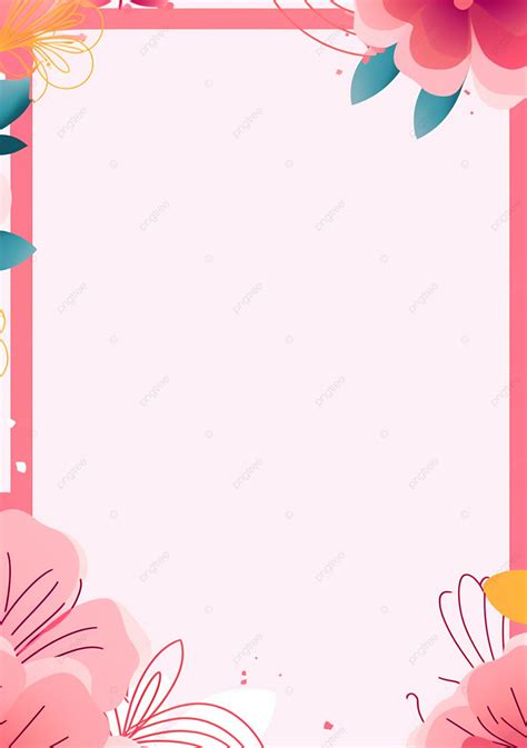 Pink Abstract Page Border Background Wallpaper Image For Free Download ...