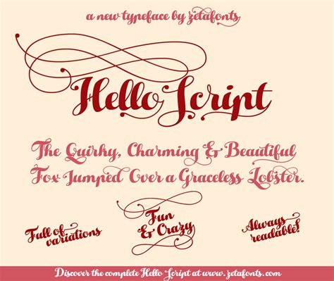 Hello Script Font | dafont.com