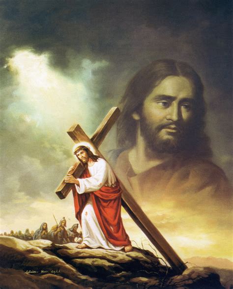 Jesus Carrying A Cross