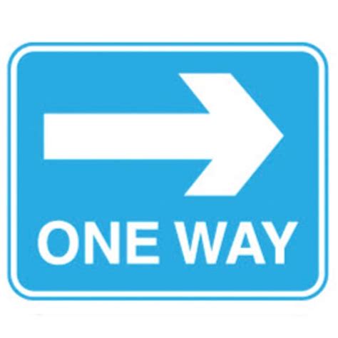 One Way Traffic Sign - ClipArt Best