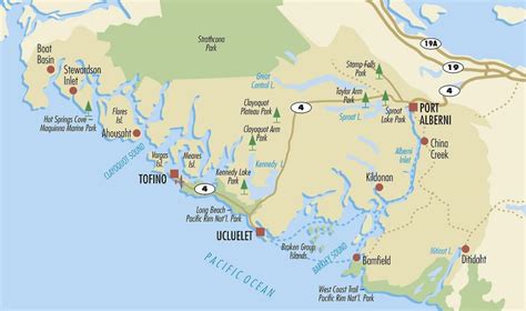 Vancouver island tourist map - Vancouver island attractions map ...