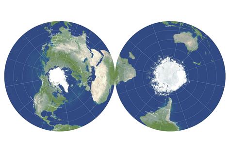 Flat Earth Map Vs Globe Map - Alysia Margeaux