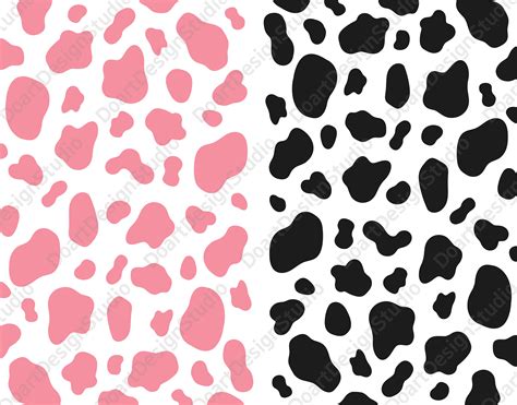 Cow Print SVG Cow Spots Cut File Svg Animal Print SVG Cow - Etsy