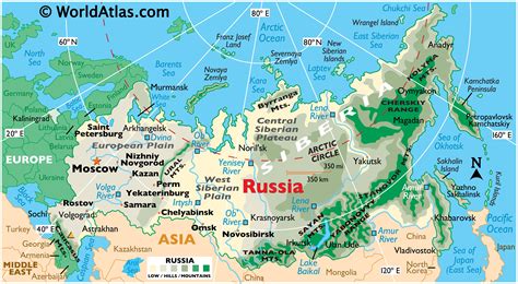 Yuriatin Russia Map