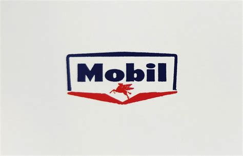 Mobil logo, designed by Tom Geismar, 1964 | Logo Design Love