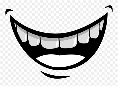 Mouth Cartoon Smile Clipart (#1094419) - PinClipart