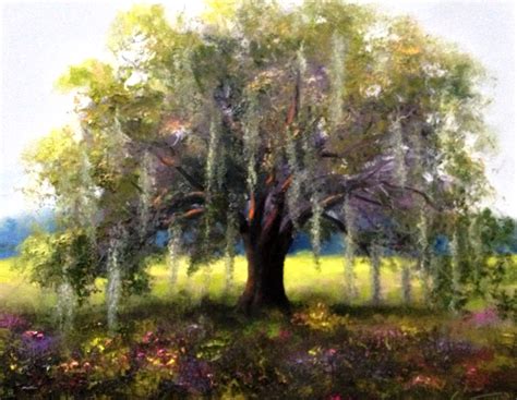 Live Oak Painting at PaintingValley.com | Explore collection of Live ...