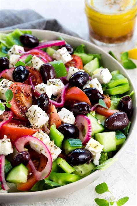 Easiest Way to Make Greek Salad Recipes Feta Cheese