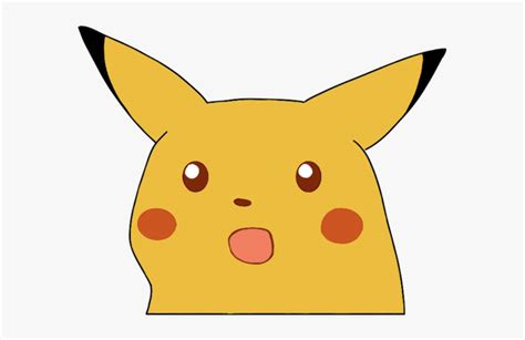 Surprised Pikachu Meme, HD Png Download , Transparent Png Image - PNGitem