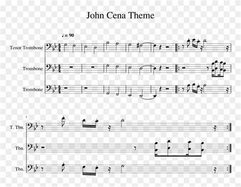 John Cena Trumpet Memes 4 By Robin - Zeze Piano Sheet Music, HD Png ...