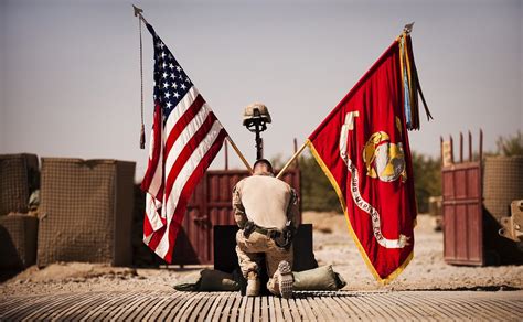 The Flag of the United States Marine Corps