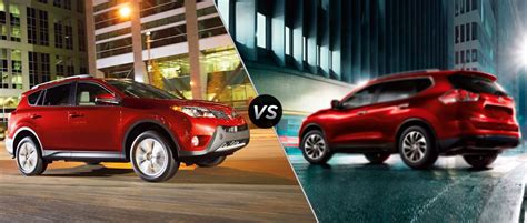 2015 Toyota RAV4 vs 2015 Nissan Rogue