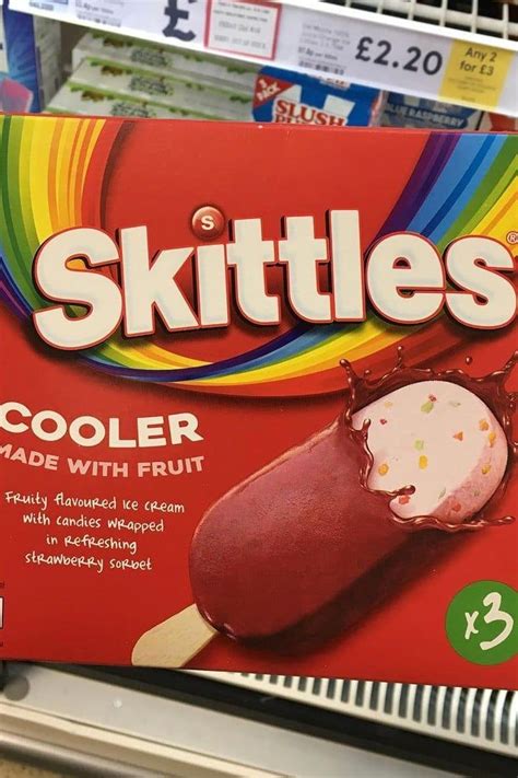 The UK's Fruity Skittles Ice Cream Bars Are Covered in a Layer of ...