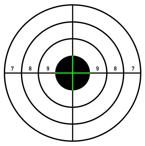 Printable Gun Targets