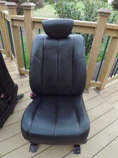 Find 03 04 05 06 07 Nissan Murano OEM Black Leather Front Seats w ...