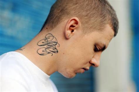 Neck Name Tattoo Ideas