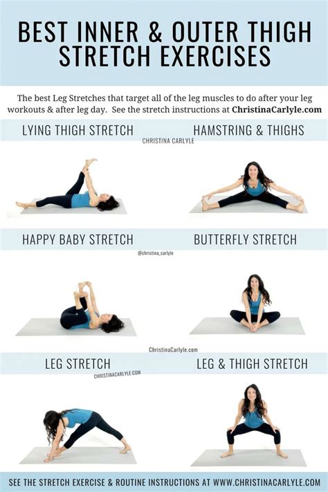 13 Best Leg Stretches to do Post Workout and After Leg Day | Best leg ...