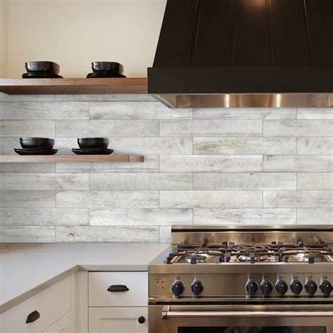 Peel and stick kitchen backsplash | Smart Tiles Stick On Wall Tiles ...