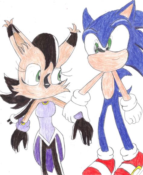 Sonic x Nicole : You look cute by BlueSpeedsFan92 on DeviantArt