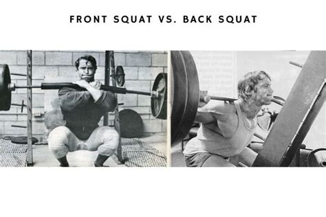 Front Squat vs. Back Squat: What's the Difference?