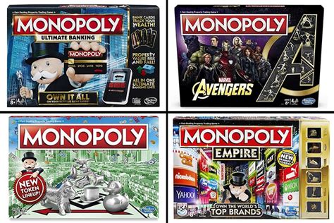 Types Of Monopoly Games