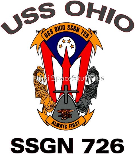 "USS Ohio (SSGN-726) Crest" Canvas Prints by Spacestuffplus | Redbubble