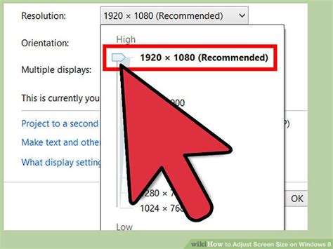 How to Adjust Screen Size on Windows 8: 6 Steps (with Pictures)