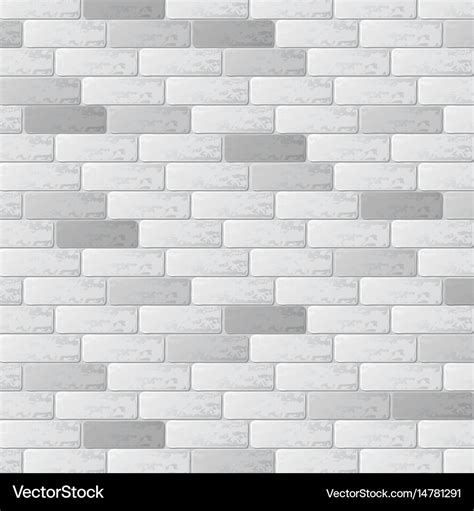 Gray brick wall background Royalty Free Vector Image