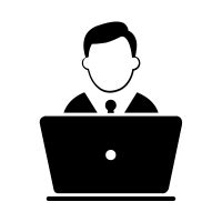 laptop user Icon - Free PNG & SVG 250405 - Noun Project