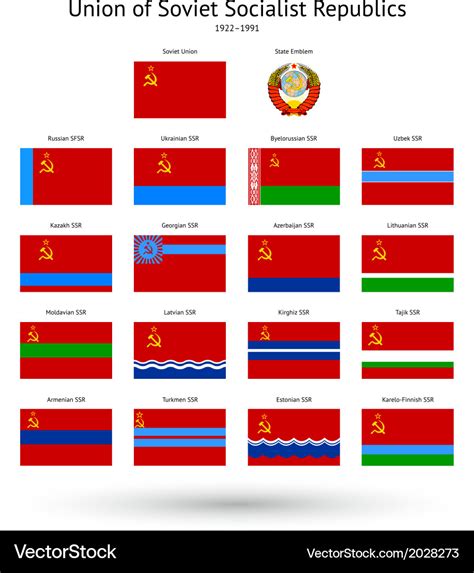 Soviet Union State Flags