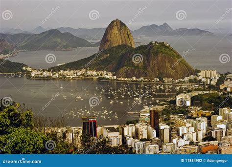 Sugarloaf Mountain in Rio De Janeiro Stock Photo - Image of famous ...