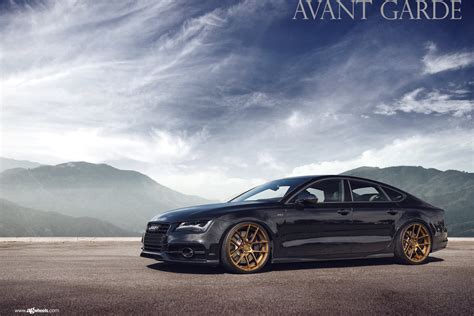 Black and Gold Never Go Out of Style:Custom Black Audi S7 on Avant ...